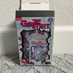Miniso Gen Z Street confirmed( Vaporwave)  Box Pendant keychain